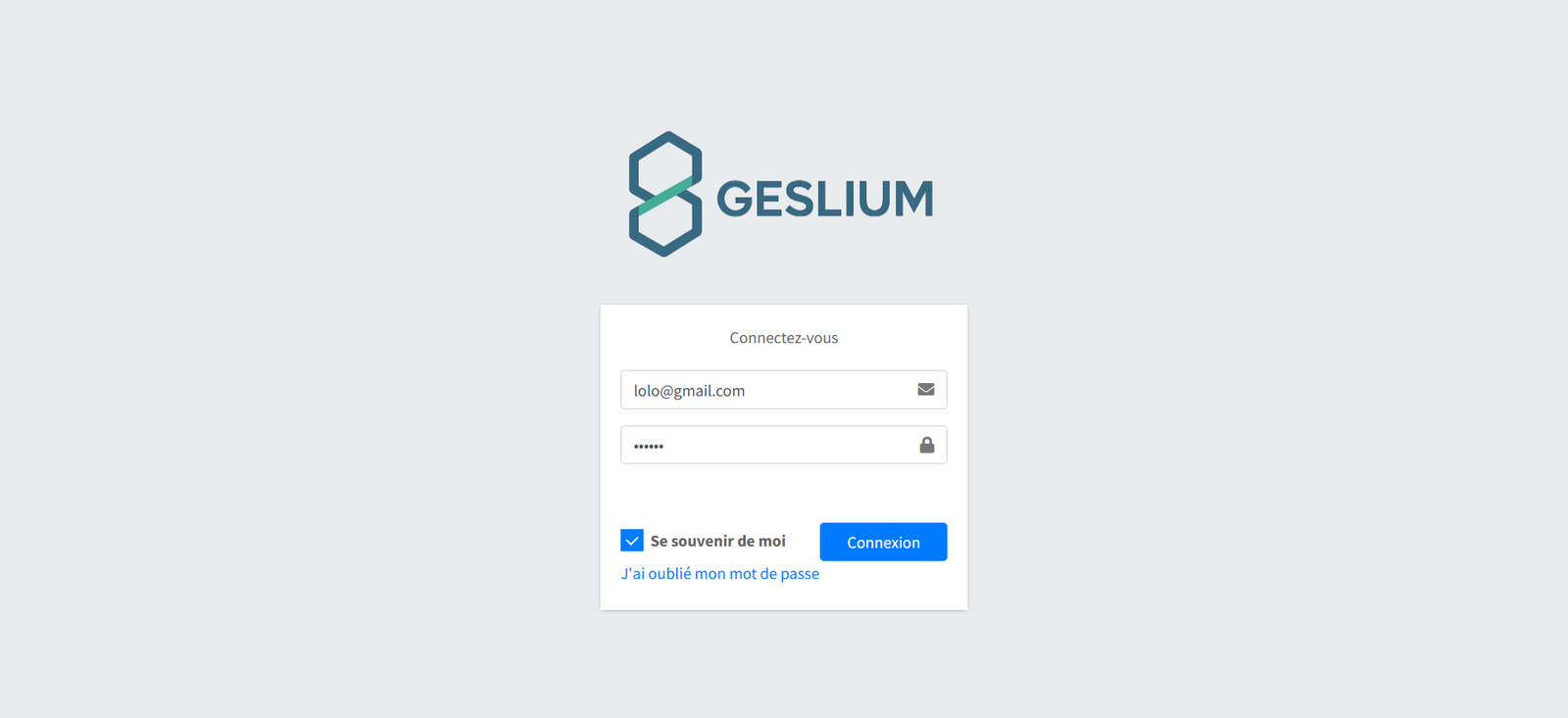 Dashboard GESLIUM